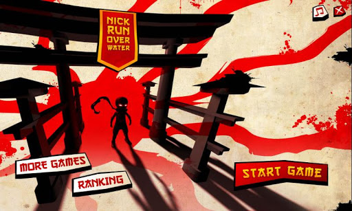 尼克快跑:Nick Run Over Water
