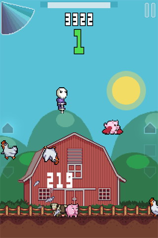 踩高跷：Skullpogo