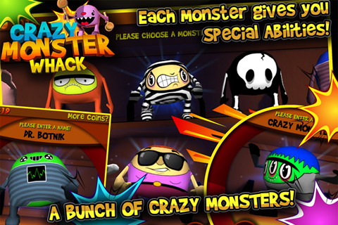怪物也疯狂：Crazy Monster Whack