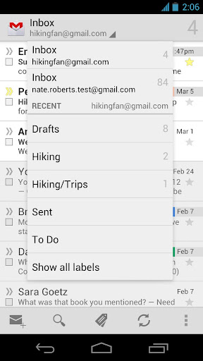 谷歌邮箱：Gmail