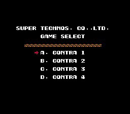 [FC]魂斗罗4合1