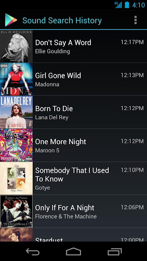 Google Play 声音搜索:Sound Search for Google Play