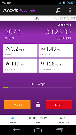 Runtastic计步器:Runtastic Pedometer PRO