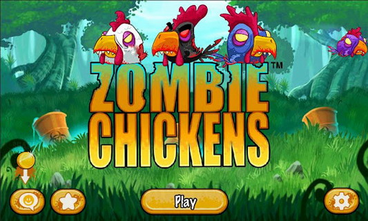 僵尸鸡切割：Zombie Chickens Free