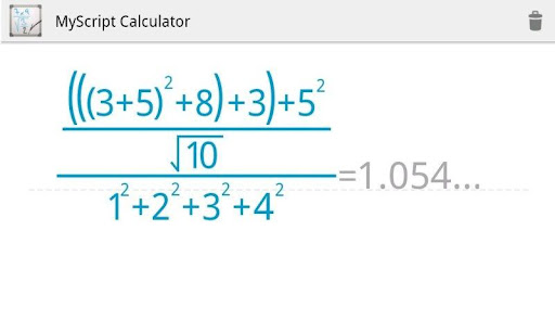 MyScript手写计算器:MyScript Calculator
