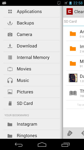 Holo风格文件管理器:Clean File Manager