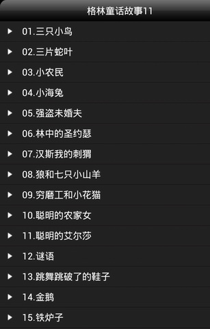 15个经典格林童话故事