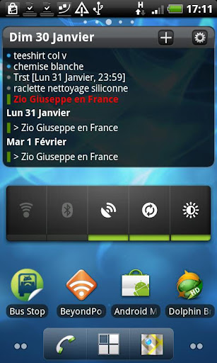 桌面日程管理:Pure Calendar widget