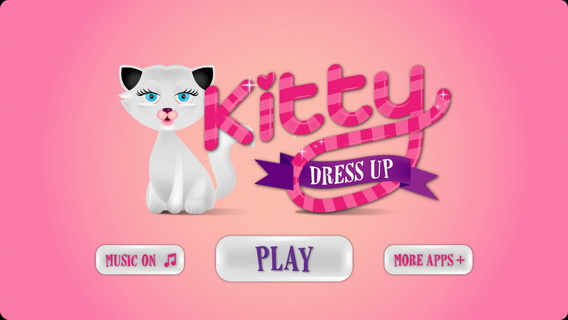 Kitty猫装扮游戏