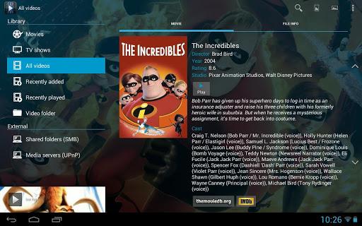 爱可视视频播放器:Archos Video Player