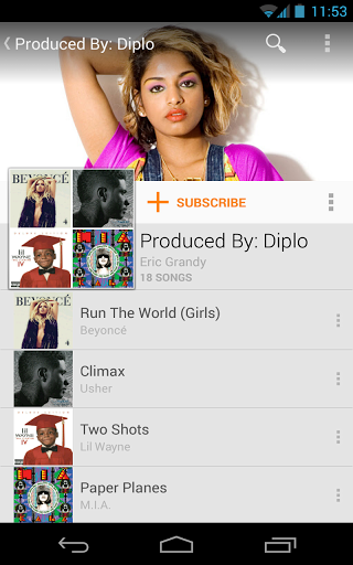 Google Play 音乐:Google Play Music