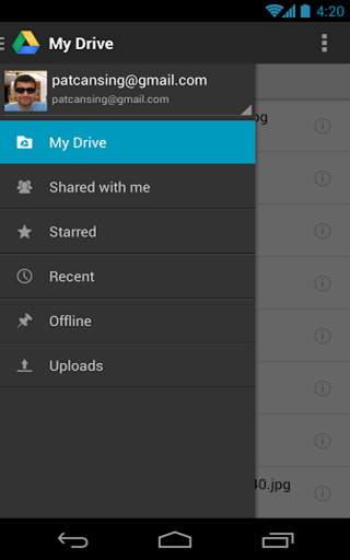 Google云端硬盘:Google Drive