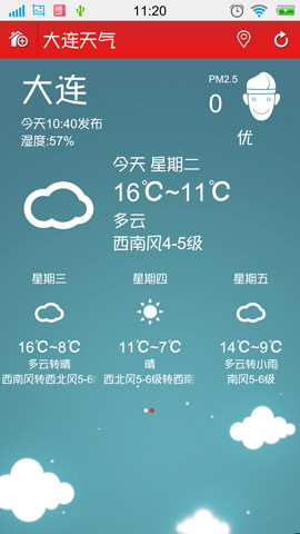 雨点天气