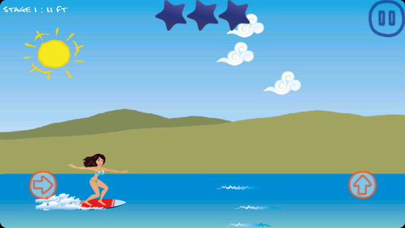 浪尖上的女孩