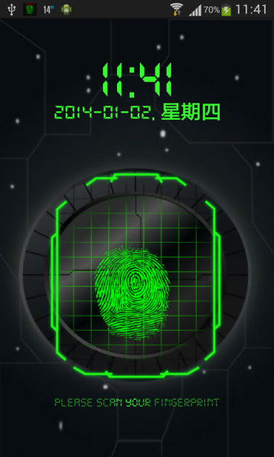 指纹解锁