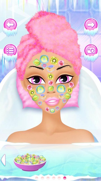 冰雪公主做SPA