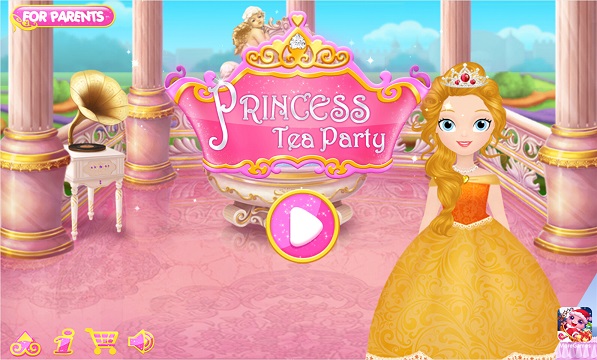 公主茶话会：Princess Tea Party