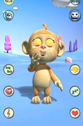 会说话的卖萌小猴