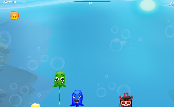 点击海洋生物