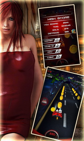 极限飙车3D:Night Racing 3D