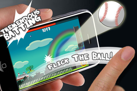 手指全垒打：Flick Home Run!