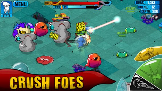 狂暴魔法人：Quadropus Rampage