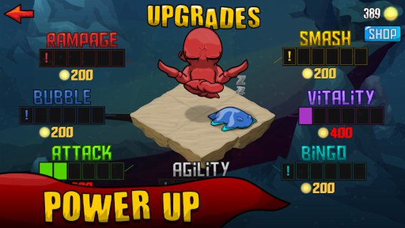 狂暴魔法人：Quadropus Rampage