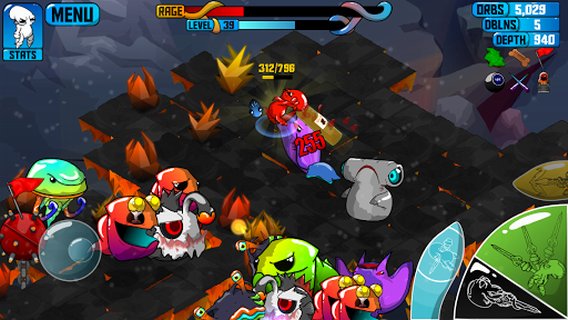 狂暴魔法人：Quadropus Rampage