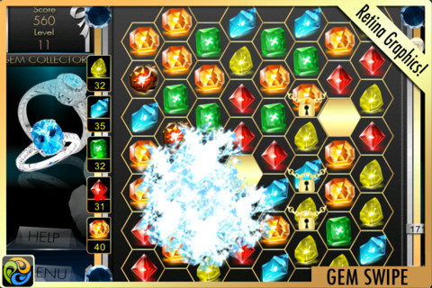 宝石爆破：Gem Swipe