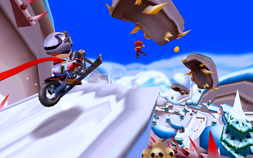 弗雷德滑雪：Skiing Fred