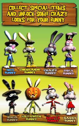 丛林兔子跑酷：Bunny Jungle Run