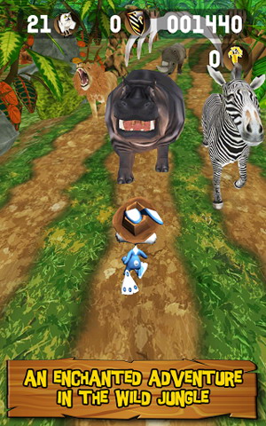 丛林兔子跑酷：Bunny Jungle Run