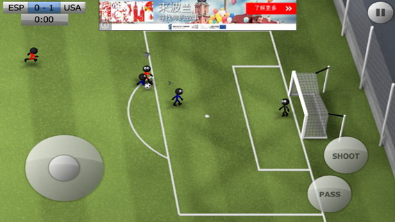 火柴人足球：Stickman Soccer