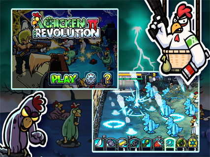 僵尸鸡防卫战:Chicken Revolution 2：Zombie