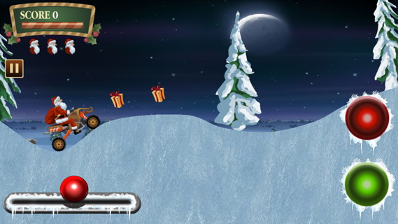圣诞老人：骑车游戏:Santa Rider - Racing Game