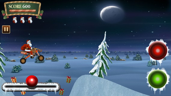 圣诞老人：骑车游戏:Santa Rider - Racing Game