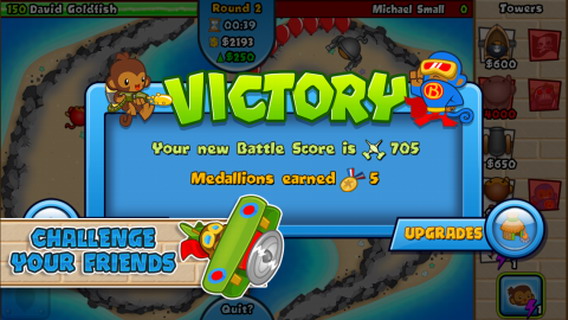 猴子塔防对战版:Bloons TD Battles