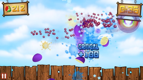 水果忍者大战彩虹糖:Fruit Ninja vs Skittles