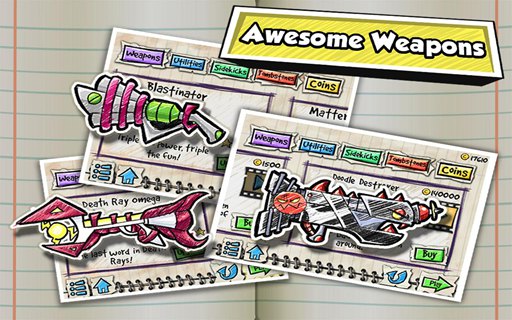 涂鸦射击英雄:Scribble Hero