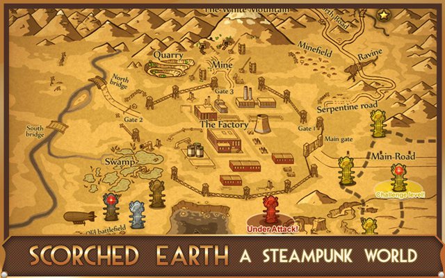 蒸汽朋克塔防:Steampunk Tower Defense