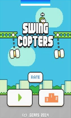 晃飞机Swing Copters