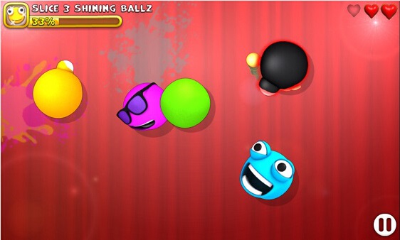 切割球形怪：Slice Ballz