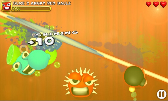 切割球形怪：Slice Ballz