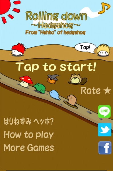 翻滚的刺猬：Rolling down the Hedgehog