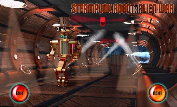 蒸汽朋克机器人：外星人战争：SteamPunk Robot Alien War