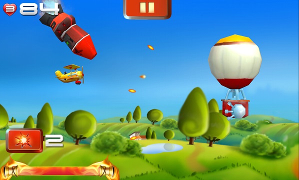 天空冒险：Big Air Shooter Scroller