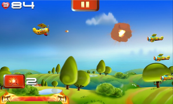 天空冒险：Big Air Shooter Scroller