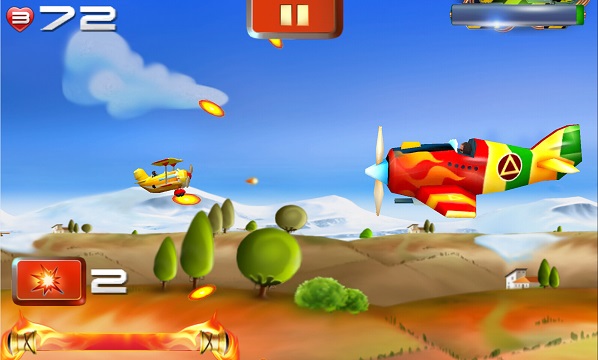 天空冒险：Big Air Shooter Scroller