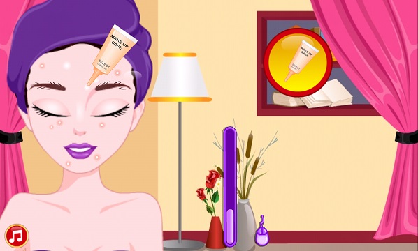 朋克女孩做美容：Emo Girl Facial Makeover