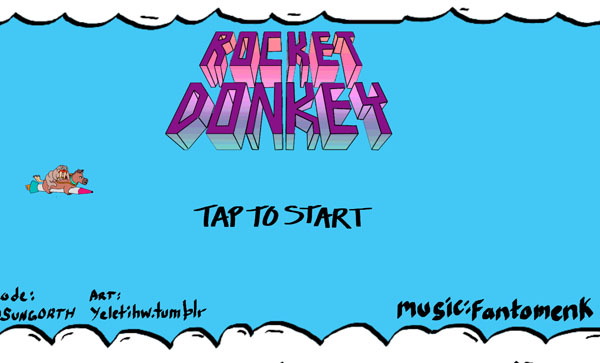 火箭飞驴：Rocket Dunkey